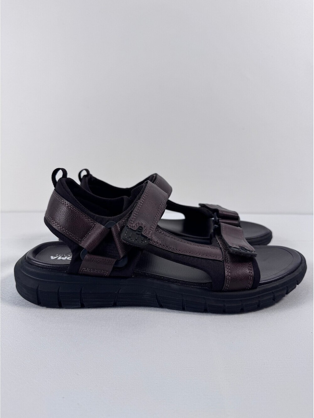 NEW Shelldon River Mens 10.5 Brown Sport Sandals Hiking Outdoor Leather